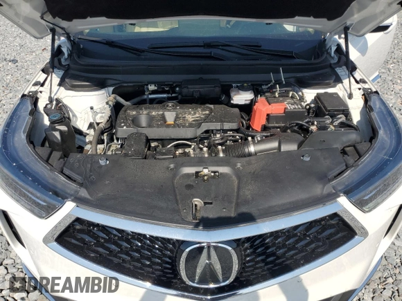 2024 Acura RDX Technology with VIN 5J8TC2H51RL002515, listed as a Copart auction lot 55921675 with 11,150 mi miles and Salvage title. Bid and sale history available at DreamBid. Image 12.