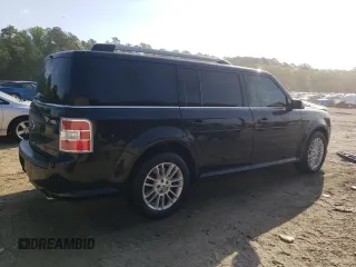 2014 Ford Flex SEL z VIN 2FMGK5C8XEBD17731, wystawiony jako Copart lot #55365185 z przebiegiem 195 780 mil mil oraz Szkody całkowita. Historia ofert i sprzedaży dostępna na DreamBid. Obrazek 3.