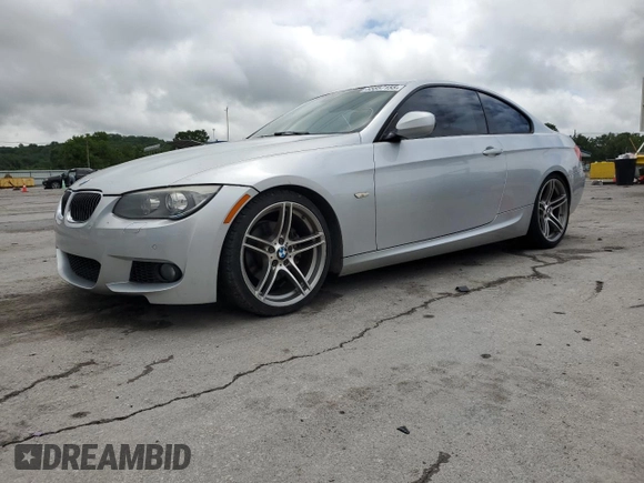 2013 BMW 3 Series 328i with VIN WBAKE3C51DE771365, listed as a Copart auction lot 55857155 with 75,187 mi miles and Salvage Title. Bid and sale history available at carsss.com. Image 1.
