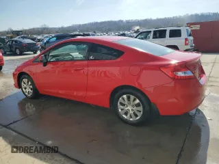 2012 Honda Civic Cpe LX with VIN 2HGFG3B53CH537169, listed as a Copart auction lot 49964185 with 141,999 mi miles and Salvage Title. Bid and sale history available at carsss.com. Image 2.
