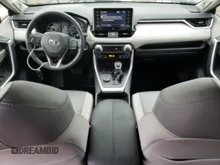 2021 Toyota RAV4 Hybrid LE with VIN JTMB6RFV5MD043228, listed as a Copart auction lot 71969783 with 28,532 mi miles and Salvage Title. Bid and sale history available at carsss.com. Image 8.