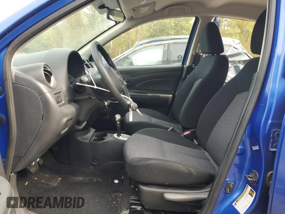 2017 Nissan Micra S z VIN 3N1CK3CP0HL241768, wystawiony jako Copart lot #75488284 z przebiegiem 84 912 mil mil oraz Szkody całkowita. Historia ofert i sprzedaży dostępna na DreamBid. Obrazek 7.