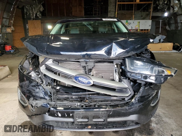 2018 Ford Edge SEL with VIN 2FMPK4J95JBB02371, listed as a Copart auction lot 50454135 with 128,576 mi miles and Salvage Title. Bid and sale history available at carsss.com. Image 5.