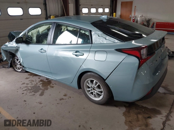 2021 Toyota Prius LE with VIN JTDL9MFU5M3025260, listed as a IAAI auction lot 41374329 with Not provided miles and . Bid and sale history available at DreamBid. Image 3.