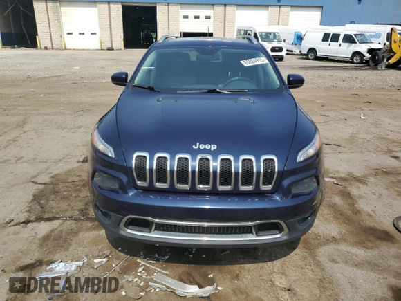 2014 Jeep Cherokee Limited with VIN 1C4PJLDB2EW238218, listed as a Copart auction lot 65024915 with 113,590 mi miles and Clean title. Bid and sale history available at DreamBid. Image 5.