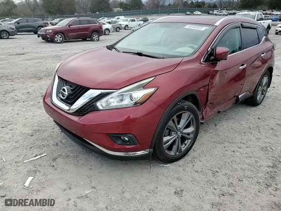 2015 Nissan Murano S with VIN 5N1AZ2MG7FN287664, listed as a Copart auction lot 48068905 with 159,654 mi miles and Clean Title. Bid and sale history available at carsss.com. Image 12.