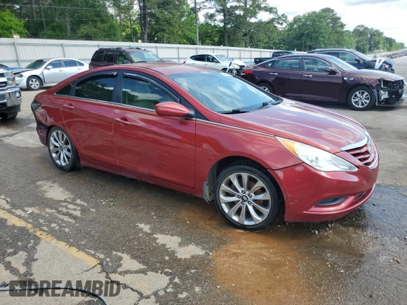 2013 Hyundai Sonata GLS with VIN 5NPEB4AC9DH674107, listed as a Copart auction lot 55487335 with 150,210 mi miles and Salvage title. Bid and sale history available at DreamBid. Image 4.