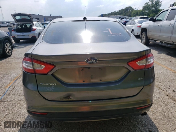 2013 Ford Fusion SE with VIN 3FA6P0H73DR214452, listed as a Copart auction lot 58721425 with 221,892 mi miles and Salvage title. Bid and sale history available at DreamBid. Image 6.