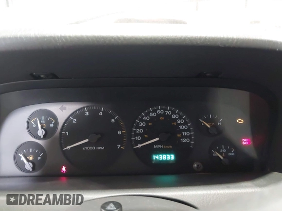 2004 Jeep Grand Cherokee Laredo with VIN 1J4GW48S44C161864, listed as a IAAI auction lot 42764536 with 143,833 mi miles and . Bid and sale history available at DreamBid. Image 7.