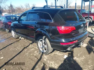 2015 Audi Q7 3.0T Premium with VIN WA1CGAFE8FD022759, listed as a IAAI auction lot 41396200 with 1 mi miles. Bid and sale history available at carsss.com. Image 3.