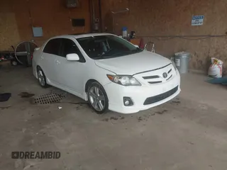 2013 Toyota Corolla L with VIN 5YFBU4EE5DP154224, listed as a IAAI auction lot 42133954 with 130,473 mi miles. Bid and sale history available at carsss.com. Image 1.