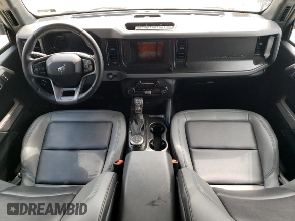 2023 Ford Bronco with VIN 1FMEE5DH4PLB12356, listed as a Copart auction lot 69272094 with 32,392 mi miles and Salvage Title. Bid and sale history available at DreamBid. Image 8.