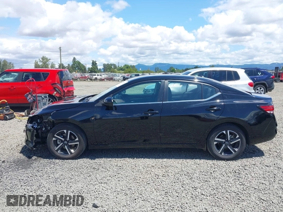 2024 Nissan Sentra SV with VIN 3N1AB8CV4RY218288, listed as a IAAI auction lot 42503963 with 49,572 mi miles and . Bid and sale history available at DreamBid. Image 14.