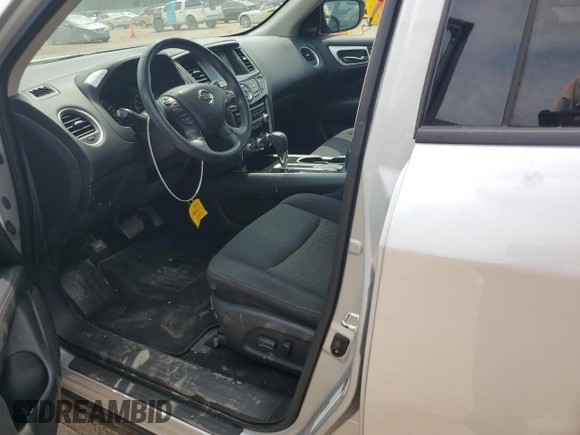 2019 Nissan Pathfinder SV with VIN 5N1DR2MN0KC612527, listed as a Copart auction lot 57210715 with 114,591 mi miles and Salvage title. Bid and sale history available at DreamBid. Image 7.