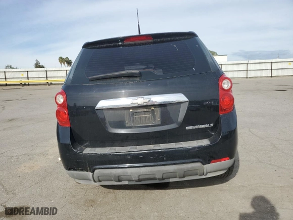 2010 Chevrolet Equinox LS with VIN 2CNALBEW6A6402372, listed as a Copart auction lot 51013585 with 153,549 mi miles and Salvage Title. Bid and sale history available at carsss.com. Image 6.