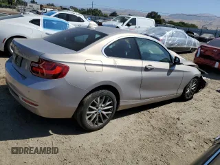 2016 BMW 2 Series 228i with VIN WBA1F9C53GV545568, listed as a Copart auction lot 60629805 with 67,530 mi miles and Salvage title. Bid and sale history available at DreamBid. Image 3.