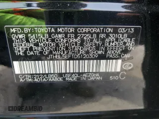 2013 Lexus LS 460 z VIN JTHBL5EF1D5120309, wystawiony jako Copart lot #56937185 z przebiegiem 134 510 mil mil oraz Tytuł czysty. Historia ofert i sprzedaży dostępna na DreamBid. Obrazek 12.