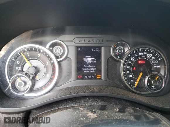 2020 Ram 4500 SLT с VIN 3C7WRLFL0LG110083, выставлен на аукционе Copart как лот 81088724 с пробегом 48 701 миль миль и Списание • Salvage title. История ставок и продаж доступна на DreamBid. Изображение 8.