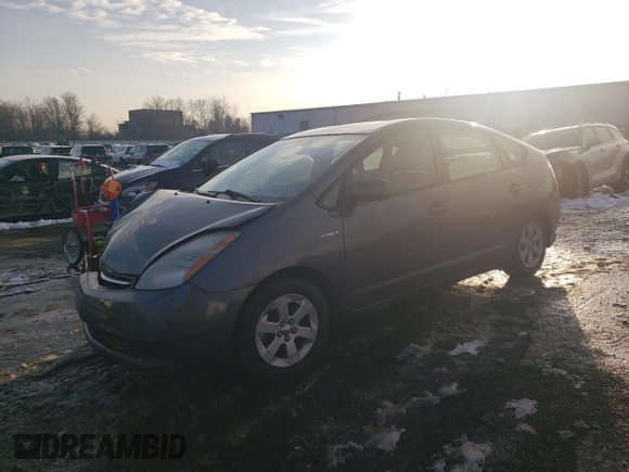 2007 Toyota Prius with VIN JTDKB20U773231097, listed as a Copart auction lot 43032615 with 129,288 mi miles and Salvage Title. Bid and sale history available at DreamBid. Image 1.