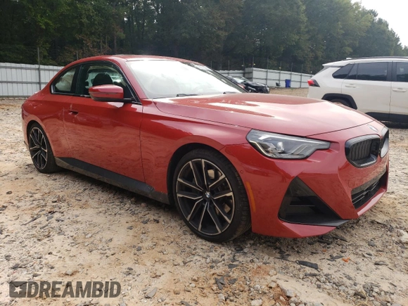 2022 BMW 2 Series 230i with VIN 3MW23CM07N8C48851, listed as a Copart auction lot 68700923 with 12,789 mi miles. Bid and sale history available at carsss.com. Image 4.