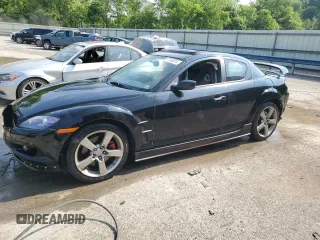 2005 Mazda RX-8 z VIN JM1FE173850141746, wystawiony jako Copart lot #57760815 z przebiegiem 69 396 mil mil oraz Szkoda całkowita • Salvage title. Historia ofert i sprzedaży dostępna na DreamBid. Obrazek 1.
