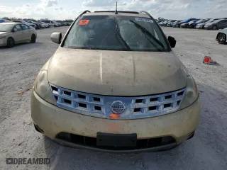 2003 Nissan Murano SL with VIN JN8AZ08W43W210268, listed as a Copart auction lot 44863295 with 0 mi miles and Salvage Title. Bid and sale history available at carsss.com. Image 5.