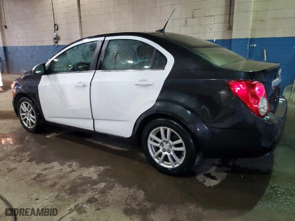 2013 Chevrolet Sonic LT with VIN 1G1JC5SHXD4120763, listed as a Copart auction lot 49495555 with 195,118 mi miles and Clean Title. Bid and sale history available at carsss.com. Image 2.