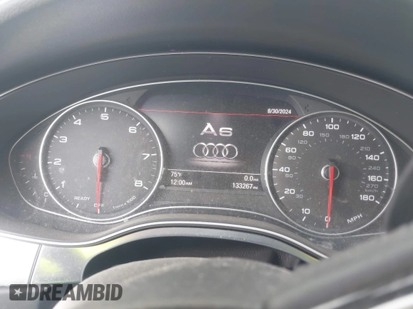 2016 Audi A6 Premium Plus with VIN WAUFGAFCXGN034227, listed as a IAAI auction lot 42582791 with 133,267 mi miles and . Bid and sale history available at DreamBid. Image 7.