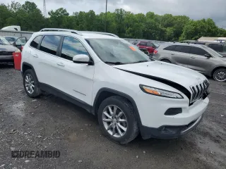 2018 Jeep Cherokee Limited with VIN 1C4PJMDB9JD520660, listed as a Copart auction lot 60024765 with 87,894 mi miles and Salvage title. Bid and sale history available at DreamBid. Image 4.