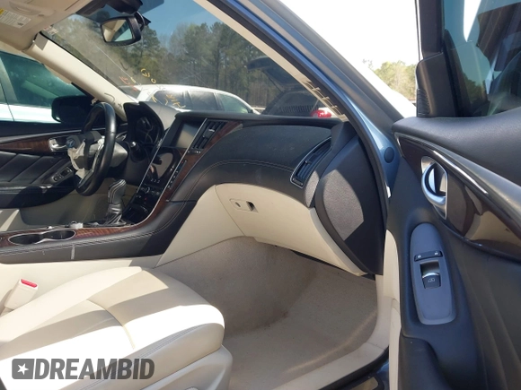 2018 Infiniti Q50 Sport with VIN JN1EV7AP5JM355948, listed as a IAAI auction lot 41872081 with 68,178 mi miles and . Bid and sale history available at carsss.com. Image 5.