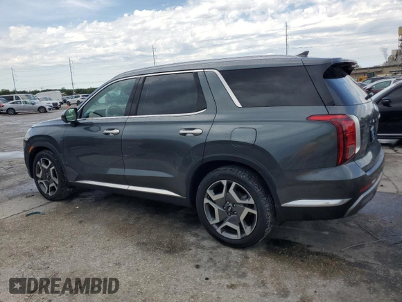 2023 Hyundai Palisade Limited z VIN KM8R54GE5PU615630, wystawiony jako Copart lot #55163255 z przebiegiem 45 922 mil mil oraz Szkoda całkowita • Salvage title. Historia ofert i sprzedaży dostępna na DreamBid. Obrazek 2.