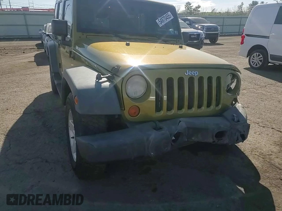 2008 Jeep Wrangler Unlimited X with VIN 1J4GB39108L505868, listed as a Copart auction lot 54970455 with 225,794 mi miles and Salvage Title. Bid and sale history available at DreamBid. Image 14.