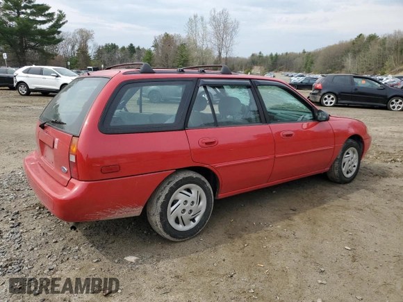 1997 Ford Escort LX with VIN 3FALP15P5VR105005, listed as a Copart auction lot 54650145 with 50,561 mi miles and Clean title. Bid and sale history available at DreamBid. Image 3.