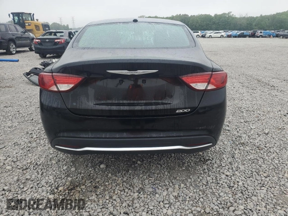 2016 Chrysler 200 Limited with VIN 1C3CCCAB4GN104868, listed as a Copart auction lot 54258665 with 107,223 mi miles and Clean Title. Bid and sale history available at carsss.com. Image 6.