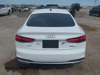 2021 Audi A5 Sportback Premium with VIN WAUABCF5XMA008431, listed as a IAAI auction lot 41801855 with 24,226 mi miles. Bid and sale history available at carsss.com. Image 16.