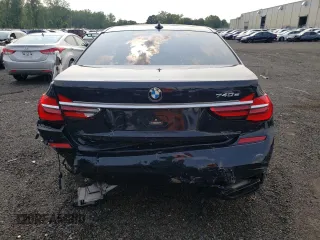 2018 BMW 7 Series 740e xDrive with VIN WBA7J2C57JG938291, listed as a Copart auction lot 58337763 with 53,259 mi miles and . Bid and sale history available at DreamBid. Image 6.