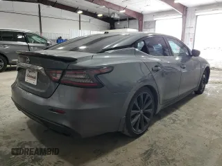 2019 Nissan Maxima SV with VIN 1N4AA6AV8KC383305, listed as a Copart auction lot 45301095 with 135,846 mi miles and Salvage Title. Bid and sale history available at DreamBid. Image 3.