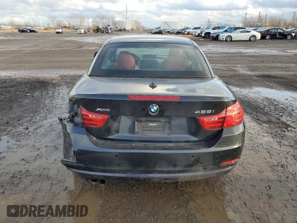 2014 BMW 4 Series 428i xDrive with VIN WBA3V9C52EPR69191, listed as a Copart auction lot 83148904 with 78,853 mi miles and Salvage Title. Bid and sale history available at DreamBid. Image 6.