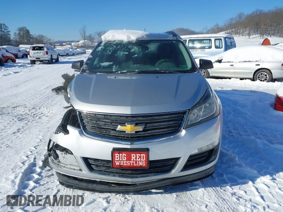 2013 Chevrolet Traverse LS with VIN 1GNKVFKD1DJ104162, listed as a IAAI auction lot 41299219 with 134,870 mi miles and . Bid and sale history available at DreamBid. Image 12.