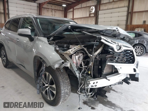 2023 Toyota Highlander L with VIN 5TDKDRBH4PS012227, listed as a IAAI auction lot 42607886 with 42,091 mi miles and . Bid and sale history available at DreamBid. Image 17.