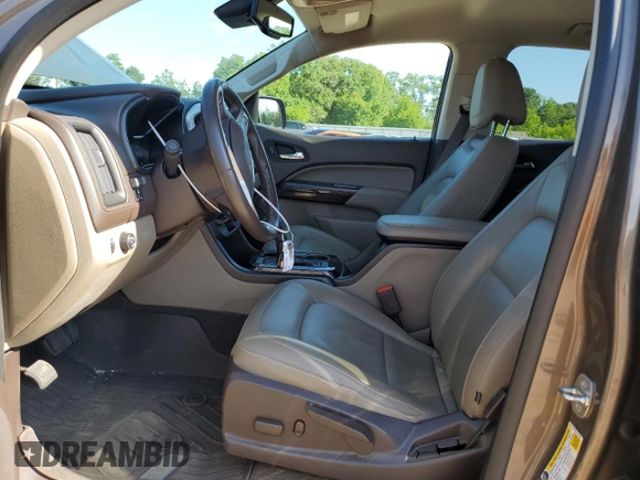 2017 GMC Canyon 2WD SLT z VIN 1GTG5DEN2H1148667, wystawiony jako Copart lot #54824735 z przebiegiem 36 861 mil mil oraz Szkody całkowita. Historia ofert i sprzedaży dostępna na DreamBid. Obrazek 7.