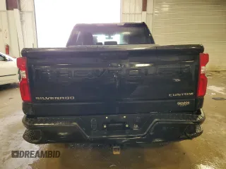 2021 Chevrolet Silverado 1500 Custom with VIN 1GCPYBEH9MZ171784, listed as a Copart auction lot 83081484 with 94,772 mi miles and Salvage Title. Bid and sale history available at DreamBid. Image 6.