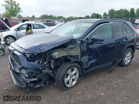 2019 Toyota RAV4 XLE with VIN 2T3P1RFVXKC057616, listed as a IAAI auction lot 42685158 with 148,661 mi miles and . Bid and sale history available at DreamBid. Image 18.