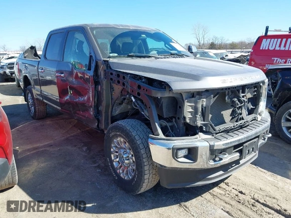 2021 Ford Super Duty F-250 SRW XL with VIN 1FT7W2BN5MEC89435, listed as a IAAI auction lot 41729358 with 40,397 mi miles. Bid and sale history available at carsss.com. Image 1.