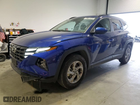 2024 Hyundai Tucson SEL with VIN 5NMJBCDE7RH349966, listed as a Copart auction lot 86188464 with 20,392 mi miles and Clean Title. Bid and sale history available at carsss.com. Image 1.