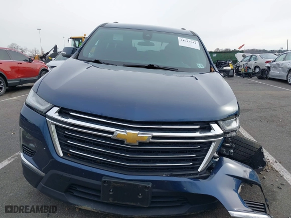 2023 Chevrolet Traverse LT Cloth with VIN 1GNEVGKW4PJ105766, listed as a IAAI auction lot 41015841 with 42,128 mi miles. Bid and sale history available at carsss.com. Image 12.