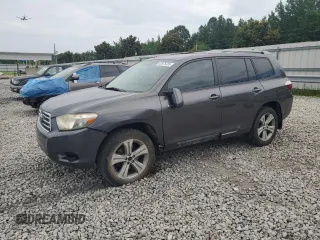 2009 Toyota Highlander Sport with VIN JTEES43A792139874, listed as a Copart auction lot 63676385 with 127,169 mi miles and Salvage title. Bid and sale history available at DreamBid. Image 1.