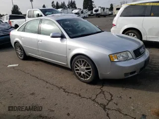 2003 Audi A6 with VIN WAULD64B33N024376, listed as a Copart auction lot 44263685 with 70,196 mi miles and Clean Title. Bid and sale history available at carsss.com. Image 4.