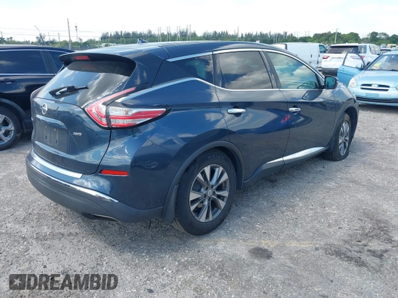 2015 Nissan Murano SL z VIN 5N1AZ2MH1FN209826, wystawiony jako IAAI lot #42048318 z przebiegiem 110 190 mil mil oraz . Historia ofert i sprzedaży dostępna na DreamBid. Obrazek 4.
