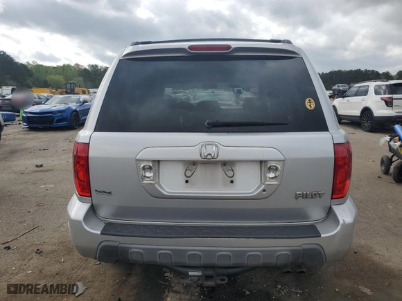 2003 Honda Pilot EX with VIN 2HKYF18473H543822, listed as a Copart auction lot 50526285 with 311,820 mi miles and Salvage Title. Bid and sale history available at carsss.com. Image 6.